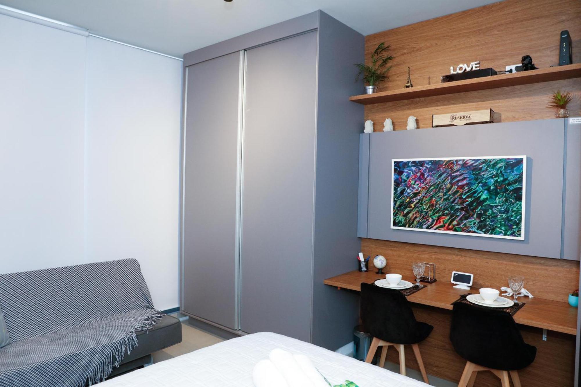 Apartamento Apto 907 Localizado A 400 M Do Estadio Allianz Parque *