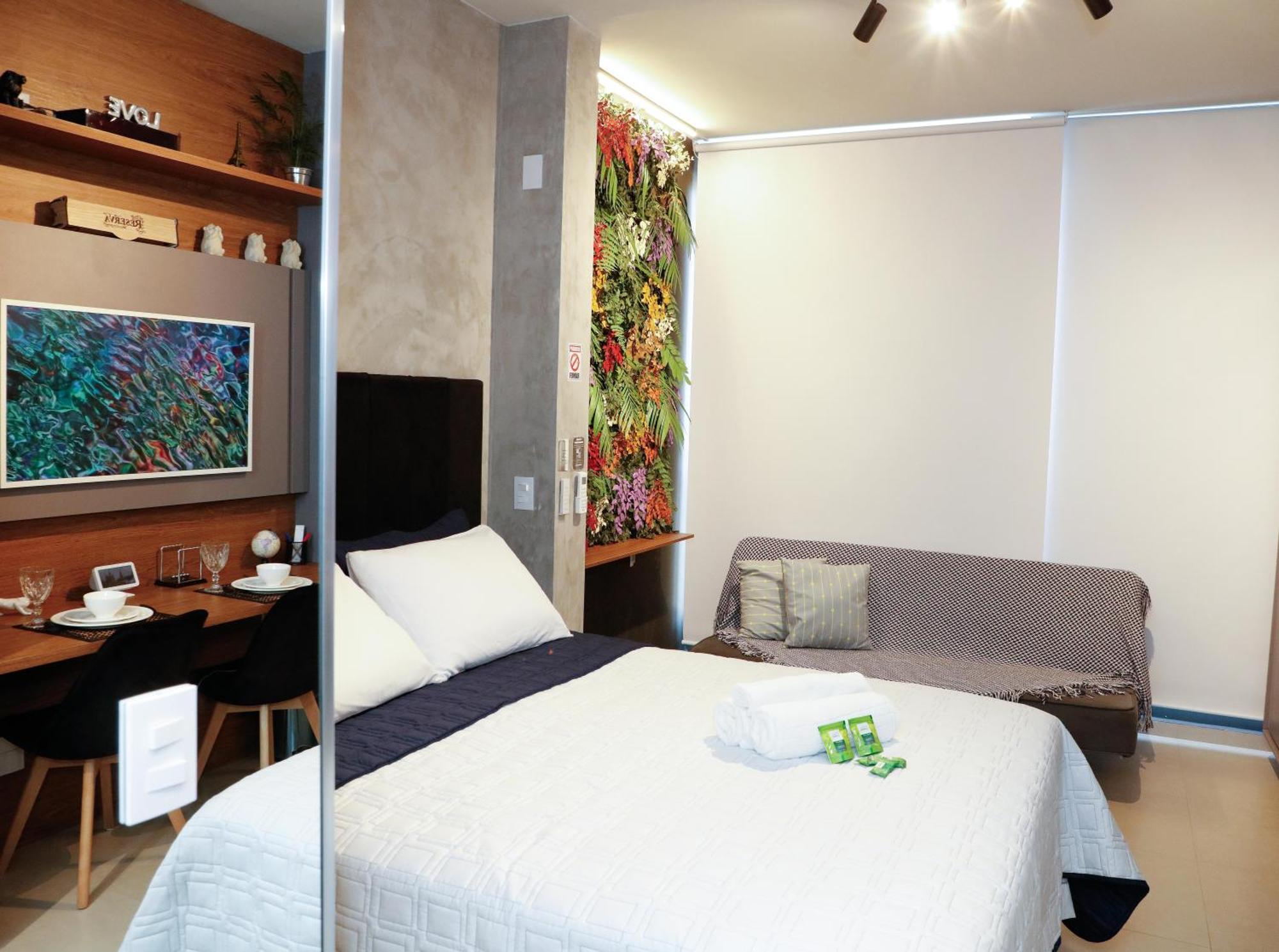 Apartamento Apto 907 Localizado A 400 M Do Estadio Allianz Parque *